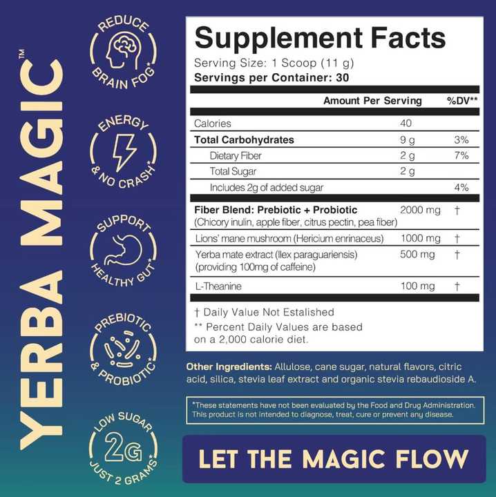 Yerba Magic - Instant Yerba Mate Tea Powder